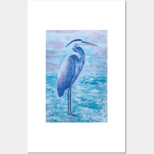 Great Blue Heron Posters and Art